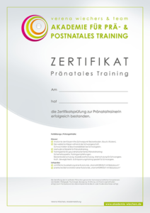 Zertifikat-Praenatales-training